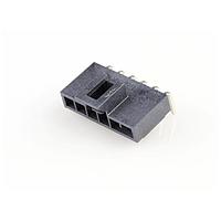 Molex 105313-1506 ຮອດເດີແລະຮາວຊິງສ໌ສາຍ NANOFIT HDR RA SGL 6CKT TIN BLK