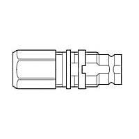AMP Connectors - TE Connectivity 3-1393682-5 ຕູ້ຕໍ່ສັນຍານ RF / ຕູ້ຕໍ່ສັນຍານ Coaxial V23612A 802G 76= GEHAEUSEKUPPLE