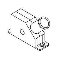 AirBorn MM-442-100-000-8100 EMI/RFI ປົກກັນຫົວສາຍ Rugged Backshell 4 Row NIC