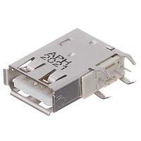 Amphenol Commercial Products GSB19110KEU ຕົວເຊື່ອມ USB Type A USB 2.0 UP-RIGHT RCPT