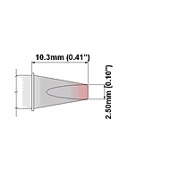 Thermaltronics K75CH025 ເຄັດລັບ Soldering