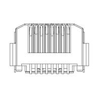 Pulse Electronics E6688-2C0222-L Modular CONN RJ45,DIP -MID-MOUNT, ບໍ່ມີ LED NPB