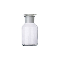 WITEG 5 868 500 ແກ້ວ reagent ກັບ stopper ແກ້ວ (500ml; 9 pcs)