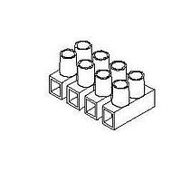 Molex 39100-2004 ສາຍຕໍ່ສາຍ Eurostyle Barrier Strip TERM STRIP 10MM HIGH PROF 4 CIR WHT
