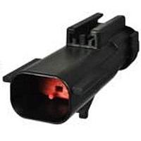 Aptiv 55200204 ຕົວເຊື່ອມຕໍ່ 2W ກະເປົາຜູ້ຊາຍ DK ສີເທົາ 2.8MM TERM