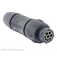 Eaton Souriau-Sunbank UTSX1JC148S ປະຕູຕ່າງໆ ປະຕູຕ່າງໃນແຖວ, ມີກະບອກສາຍຄວາມປອດໄພຫຼັງ, ສໍາລັບຕິດຕໍ່ຜູ້ຍິງ 8 ຕົວ, IP68/69K