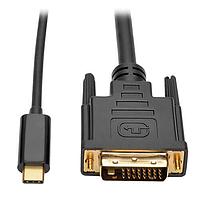 Tripp Lite U444-006-D ສາຍຕໍ່ Adapter 6-FT USB-C ເປັນ DVI ADAPTER CBL