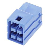 Molex 206996-2401 ຮູງຮັບ Receptacle CP-4.5 RECP 4.5mm DR 4CKT POLZ POSLCK BLU