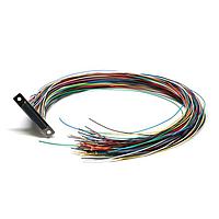 Glenair MWDM2L-100P-6J7-18B ຂໍ້ມູນ Micro-D D-Sub Connectors MICRO D PREWIRED CON 100CNT PIN #26AWG