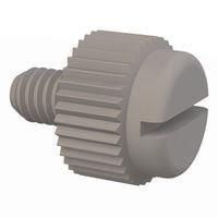Essentra Components 50M035060T005 ສະກູຫົວໂປ້ມີຮ່ອງ, M3.5 X .6 Thread, 5mm Lg