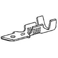 AMP Connectors - TE Connectivity 42490-3 (MOUSER REEL) ທາບ .187 FASTON TAB ມົດ 1000