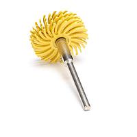 3M Electronic Specialty 7000000762 ເສັ້ນສາຍແບບແບບລົດ Flat Cables Scotch-Brite Radial Bristle Disc, 1 in x 1/8 in 80, 24/Carton, 96ea/Case