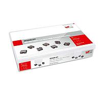 Wurth Elektronik 744356 ຊຸດອິນດັກເຕີລວຍສາຍແບບແກ້ວ WE-HCI Design Kit Flat Wire Hi Curr Lg