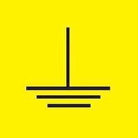 Panduit PESC-J-E ປ້າຍເຕືອນດ້ານໄຟຟ້າ ສັນຍາລັກອິເລັກທຣິກ ຜ້າວິນິນິລ ດ້ານດິນ