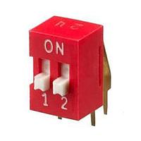 APEM NDA02V ສະຫນັບ DIP SWITCH DA RIGHT ANGLE