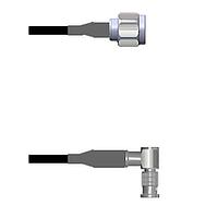 Amphenol Custom Cable Q-2O00U000D006i ສາຍສັນຍານ RF N-SP/HDBNC-RP LMR19 6I