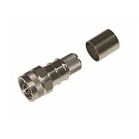 Amphenol Times Microwave Systems EZ-600-NMH-PL-X ຕົວເຊື່ອມ N-MALE (ປລັກ) ຕິດຕັ້ງສໍາລັບ LMR-60