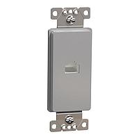 Square D SQR87601GY ປະຕູຂໍ້ມູນ DATA CAT 6 RJ45 STRAP GY