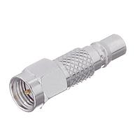 Amphenol RF 242263 ຕົວແປ RF - ລະຫວ່າງຊຸດ QMA Jack ໄປຫາ SMA Plug Adapter