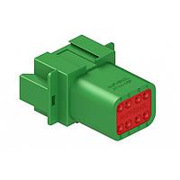 Amphenol SINE Systems AT04-08PC ຕົວເຊື່ອມຕໍ່ AT Series Receptacle 8 Way Key C