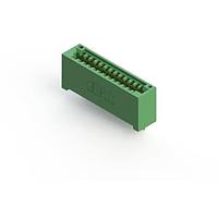 EDAC 345-013-544-101 ປຸ່ມຊອກເຕີ .100" (2.54mm) ຕິດຕໍ່ຂອງບັດຂອງຂອບ