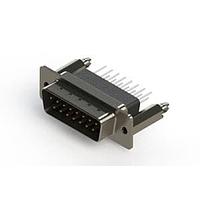 EDAC 627-015-661-076 ຕົວເຊື່ອມ D-Sub - ຕົວເຊື່ອມ D-Sub ຮ່າງເຫຼັ້ມແບບຕັ້ງຕົວມາດຕະຖານ