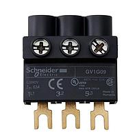 SCHNEIDER GV1G09 ບລອກຕິດຕາມຖານຖືກ MAN-START 575VAC 63A TERMINAL BLOCK