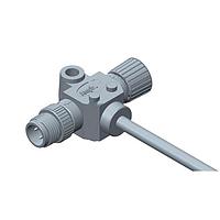 Amphenol LTW SS-040400-MF0-TSA04 ກໍ່ສາຍພິເສດ M Series Sensor Connector, T Cable, ເຫຼັ້ມເຫຼັ້ມ, A Coding, 4A, 04 ໝຸ່ມ, (ທ້າຍ 1) ຜູ້ຊາຍ ຜູ້ຊາຍ, (ທ້າຍ 2) ຜູ້ຍິງ ຜູ້ຍິງ, ການກະທົບດ້ວຍການສະກັດ, ຄວາມຍາວ 4000 mm, IP68