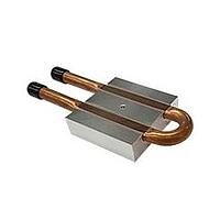 Aavid 416401U00000G ຈອງທີ່ມີທູບ, ແຜ່ນເຢັນນ້ຳ 2-ຜ່ານ, 2-ຜ່ານ, ຕິດຕໍ່ສູງ, 57.2mm ກວ້າງ, 57.2mm ຍາວ, 15.2mm ຫນາ