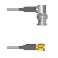 Amphenol Custom Cable Q-0F03F000H048i ສາຍສັ້ນ RF BNC-RP/SMA-SP G142 48I