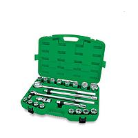 TOPTUL GCAI2105 ເກຣດມືອາຊີບ 3/4" DR. Flank Socket Set (21pcs; 12PT)