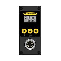 Banner Engineering LT7PIDQ ໂມດູນເຊັນເຊີລະລະດັບລະດັບລະດັບ - ໜ່ວຍສຳເລັດ LT7 ຊຸດ: ເຊັນເຊີເວລາການກະຈາຍແສງເລຊເີ; ຂະໜາດ: 500 mm - 10 m; 18-30 V dc; ຜົນອອກ: ດິສກຣີດ 2 PNP ອນາລອກ 4-20 mA RS-422 ຫຼື SSI; M16 12-pin QD