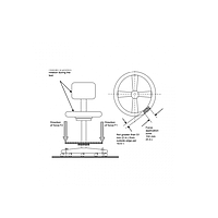 GESTER GT-LB01-9 ກຳລັງໂຫຼດ Pad (BIFMA102&50mm)
