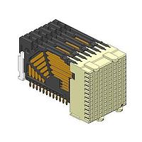 Amphenol FCI 10060905-101LF ຮີເຊບເຕິເຄວລ VS AIRMAX, R/A RECP 96POS, PRESS-FIT