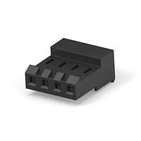 AMP Connectors - TE Connectivity 3-644860-4 ການປະກອບ Receptacle 04P MTA156 CONN ASSY 18AWG LF