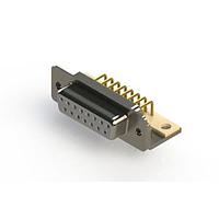 EDAC 630-M15-340-WN4 ຕົວເຊື່ອມ D-Sub - ຕົວເຊື່ອມ D-Sub ມຸມຂວາ ຄວາມໜາແບບມາດຕະຖານ