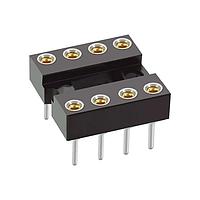 Harwin D2808-42 ເປີດເຟີມ 8P DR IC SOCKET ASSY 2.54MM PITCH