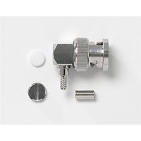 Pomona Electronics 73042 ຕົວເຊື່ອມ BNC ປຸ່ມມຸມຂວາ, 50 ໂອມ, ປະເພດ CRIMP/SOLDER, RG174, 188, 316