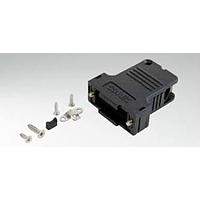 Amphenol CONEC 165X13539X ປອກປະກັນການດຶງຂອງສາຍສະເພາະ 25P ຝາພລາສຕິກ ມີທາງອອກສາຍຂ້າງ