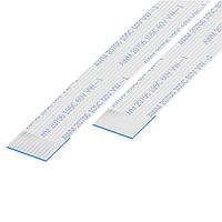 GCT (Global Connector Technology) 05-12-A-0101-A-4-06-4-T ເສັ້ນສາຍຕໍ່ລົງ FFC / FPC 0.5mmP. FlatFlexCble, 12Contact, Conductor SameSide, Len101mm/4in, Tin Plt