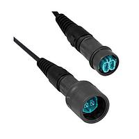 Bulgin PXF6054CAJ ການປະກອບສາຍເສັ້ນແສງ Fiber Optic Cable Assemblies Flex fiber connector 300M OS1