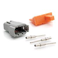 Amphenol SINE Systems ATM04-08PA-KT01 8-Way ATM 8P KIT WEDGE & CONTACTS