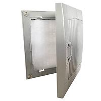 Orion Fans LFGH200 ຊຸດກະຕ່າງພັນລົມປົກກັນ Guard Louvered ສໍາລັບ 200mm, ປະຕູບັງ, ສີເທົາ