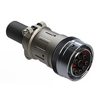 Amphenol SINE Systems AHDBM06-24-91SR16-059 ຊຸດປຸກ ISOBUS ຂະໜາດ 24, 9 ຕຳແໜ່ງ Receptacles, Socket, Reduced Seal, Wide Thread Adapter (WTA), Cable Clamp Backshell, Break-Away. ໝາຍເຫດ: ໃຊ້ຕິດຕໍ່ (ຂະໜາດ 8) PN# AT62-203-08141-16 ສໍາລັບການນຳໃຊ້ 6AWG/16mm