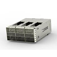 AMP Connectors - TE Connectivity 2299924-4 ກະຕ່າງປະກອບ ZQSFP+ ASSY 2X3 ບໍ່ມີ HS ຫຼື LP ດ້ານບູງ