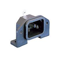 Bulgin PX0580/PC/7/LC ປາກຂາຍ PCB FLANGE R/M INLET PC SPILLS W/TOP TAB