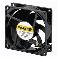 Sanyo Denki 9WL0824P4G001 ພັງລົມ Axial, 80x80x25mm, 24VDC, ກັນນ້ຳ/ກັນຝຸ່ນ, 180Khr, ບໍ່ມີຮູບສະແດງ, Tach/PWM, IP68