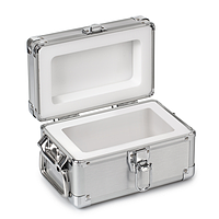 KERN 346-060-600 ກະຕ່າປົກປ້ອງອາລູມິນິມສໍາລັບນ້ຳໜັກແຕ່ລະອັນ (ບລອກ, ບລອກ 5 ກິໂລ)