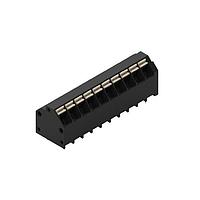 Wurth Elektronik 691809320310 ບລັອກຂໍ້ຕໍ່ຄົງທີ່ WR-TBL 3.81mm pitch Modular THR ສີດຳ 45 ອົງສາ Dual Pin ການເຂົ້າສາຍສອງຂາຍ ບໍ່ມີການສອດດ້ວຍກະແຈ Push In 10P