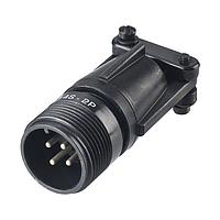 Harwin C90-3101F14S-2P ຕົວເຊື່ອມ 4P CABLE PULG MIL-C-5015 COMPTBL